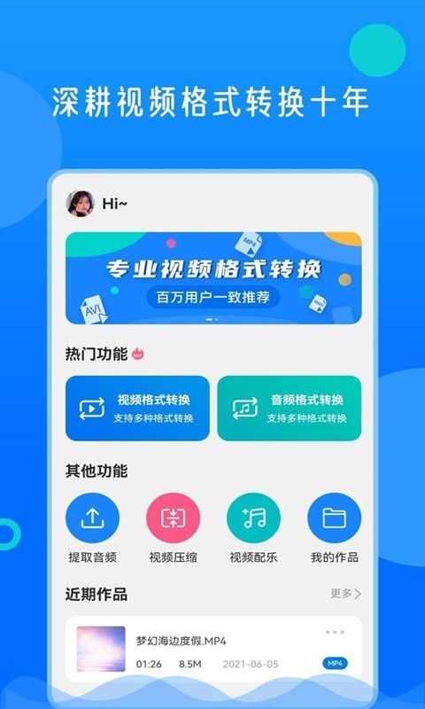 视频格式大师软件