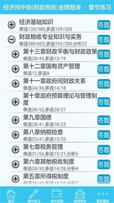 经济师中级财税软件