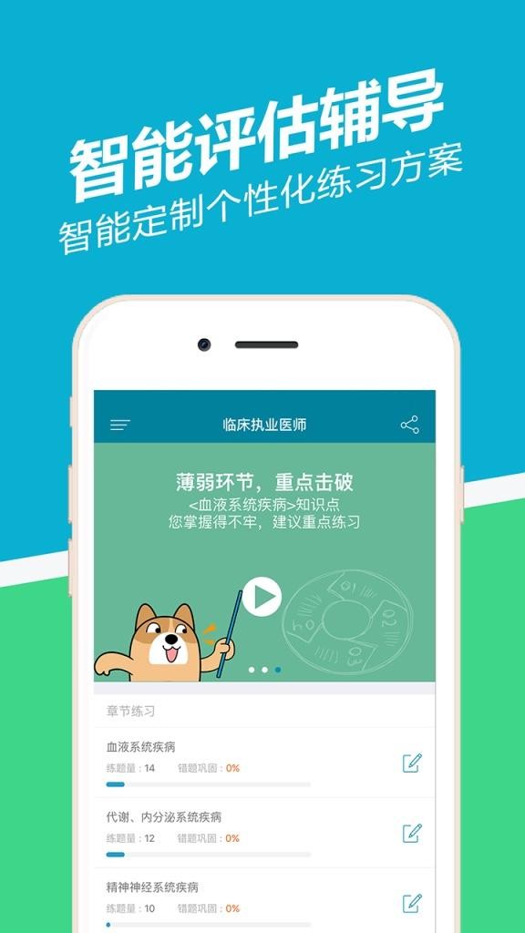 执业医师真题蓝基因软件