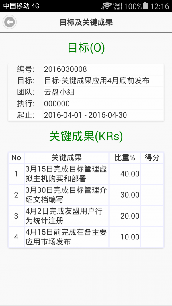 目标管理软件