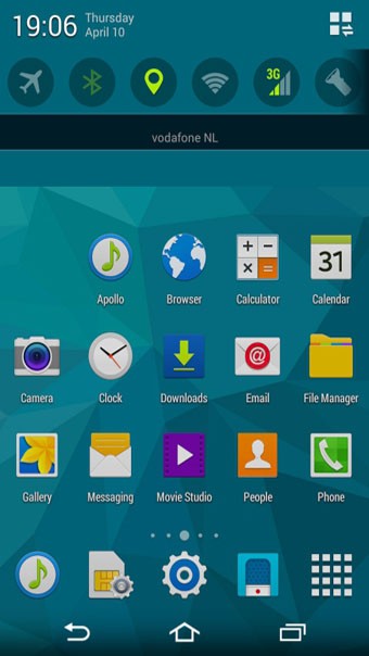 Samsung GALAXY S5软件