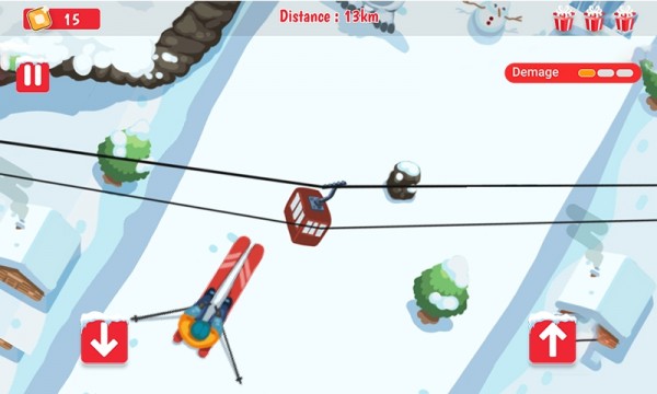 雪橇上的滑雪大师安卓版