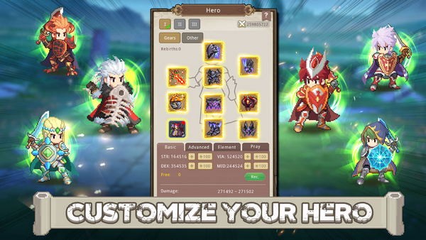 小小英雄闲置RPG安卓版