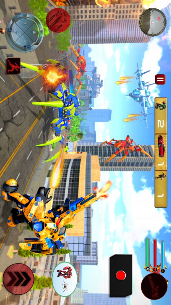 蜘蛛变形英雄安卓版