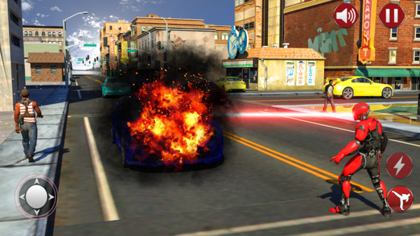 机器火柴人绳索英雄