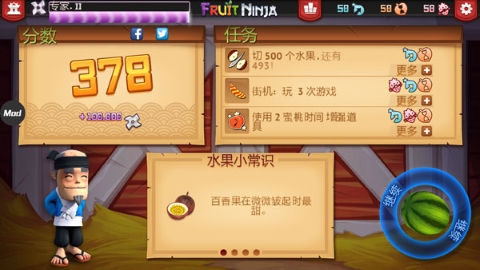 水果忍者安卓版 水果忍者安卓版