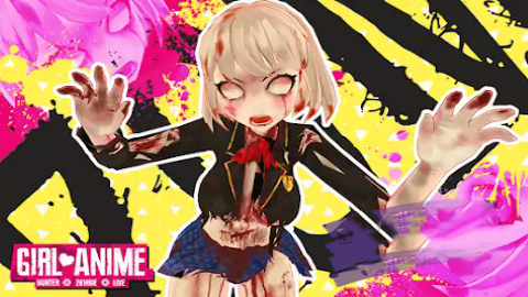 动漫女孩僵尸猎人现场 动漫女孩僵尸猎人现场