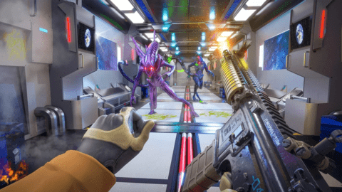 太空射击外星人 太空射击外星人