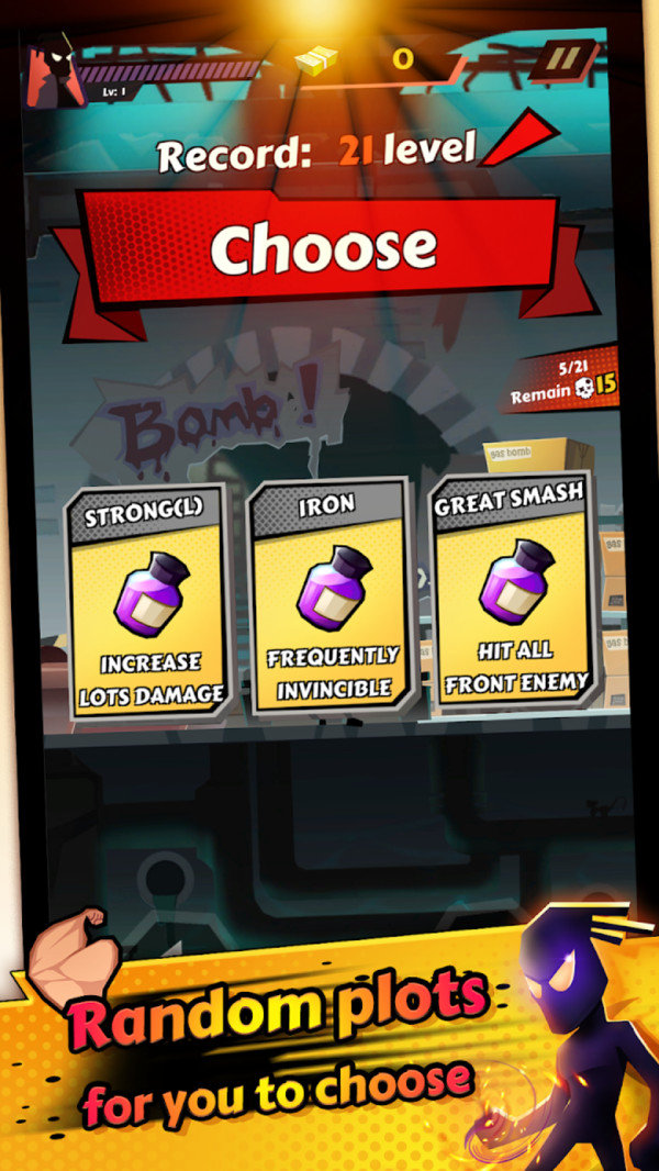 无尽战斗街头火柴人手游