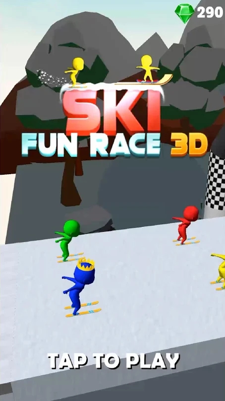 Ski Fun Race 3D-滑雪趣味赛3D手游