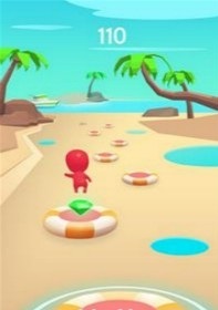 人类海滩奔跑手游