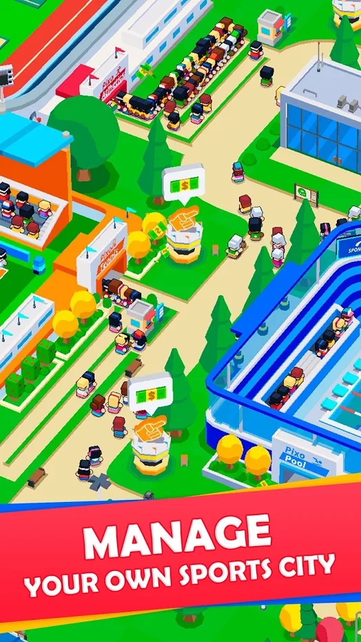 Idle Sports（空闲体育城大亨）手游
