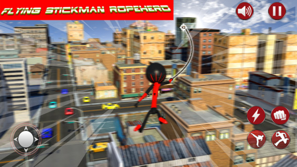 机器火柴人绳索英雄手游