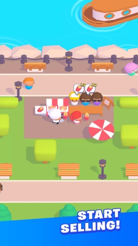 小吃棚模拟经营