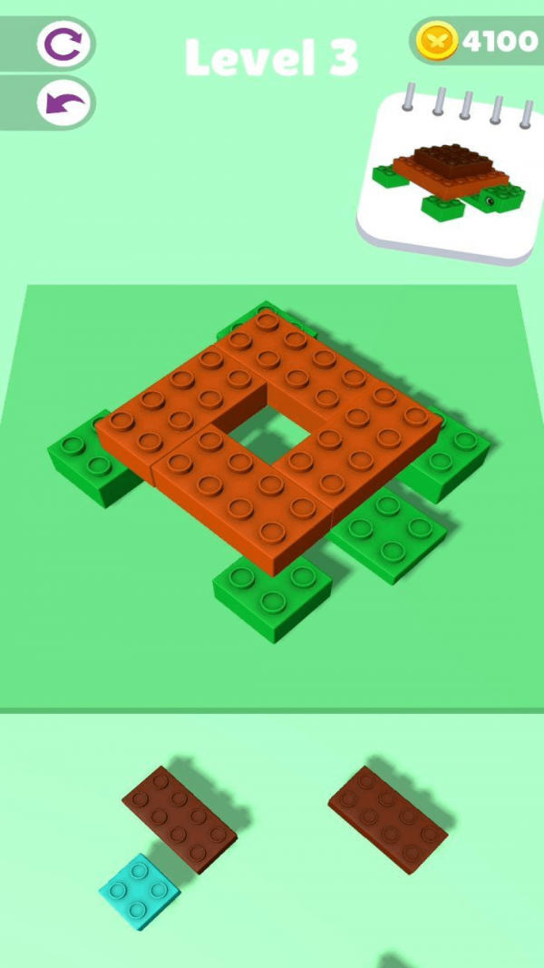 积木制作3D手游