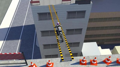 屋顶自行车模拟手游