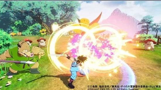勇者斗恶龙与史莱姆一起玩手游